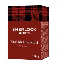 Чай чорний листовий 100г "English Breakfast", Sherlock Secrets