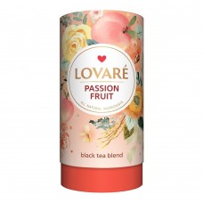 Чай чёрный 80г, лист, "Страстный фрукт", LOVARE