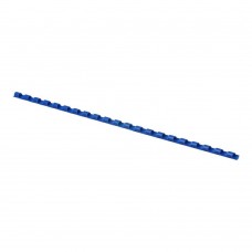 Пластикові пружини для палітурки, d 6мм, А4, 20 арк., круглі, сині, по 100 шт. в упаковці