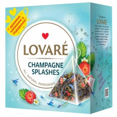 Чай бленд чорного та зеленого 2г*15, пакет, "Shampagne splashes", LOVARE