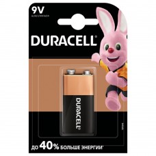 Елемент живлення (батарейка) DURACELL 9V / MN1604 KPN1*10 1 шт.