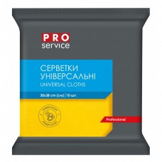 Серветки віскозні, 30х38, 10 шт/уп (20шт/ящ) PRO SERVICE