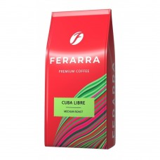 Кава в зернах 1000г, CAFFE CUBA LIBRE з клапаном, FERARRA