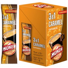 Кава розчинна 3в1, 12г*10 стик, "Caramel", ЖОКЕЙ