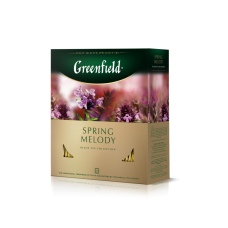 Чай чорний 1,5г*100, пакет, "Spring Melody", GREENFIELD