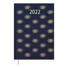Щоденник датов. 2022 RICH, A5, синій