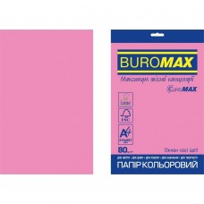 Папір кольоровий NEON, EUROMAX, рожевий, 20 арк., А4, 80 г/м²