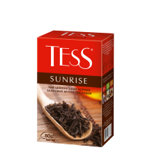 Чай чорний SUNRISE, 80г, "Tess", лист