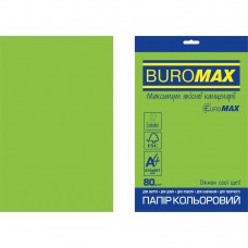 Бумага цветная INTENSIVE, EUROMAX, зеленая, 20 л., А4, 80 г/м²