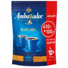 Кава розчинна Ambassador Blue Label, пакет 510г*10