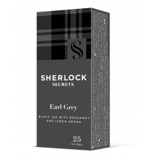 Чай чорний 2г*25, пакет, "Earl Grey", Sherlock Secrets