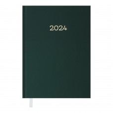 Щоденник датований 2024 MONOCHROME, A5, зелений