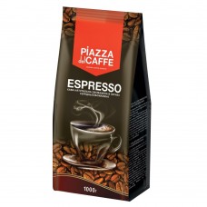 Кофе в зёрнах Piazza del Caffe "Espresso", Пьяцца Дель Кафе "Эспрессо", средняя обжарка, 1 кг