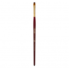 Пензлик синтетичний, Cherry 6970, плоский, 6, коротка ручка, ART Line