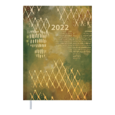 Щоденник датов. 2022 ONLY, A5, зелений