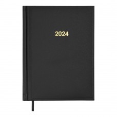 Щоденник датований 2024 BASE, А5, чорний