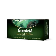 Чай зелений 2г*25*15, пакет, "Jasmin Dream", GREENFIELD