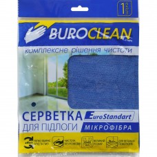 Серветка для підлоги, мікрофібра, BuroClean EuroStandart 50х60 см