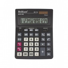 Калькулятор настольный Brilliant BS-114, 14 розрядів