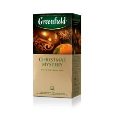 Чай черный 1.5г*25*10, пакет, "Christmas Mystery", GREENFIELD