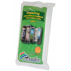 Салфетки влажные для мобильных телефонов 15 шт