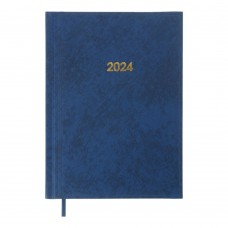 Щоденник датований 2024 BASE, А5, синій