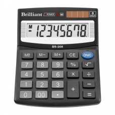 Калькулятор Brilliant BS-208, 8 розрядів