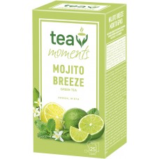 Чай зелений 1.6г*25, сашет, "Mojito Breeze", Tea Moments