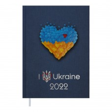 Щоденник датов. 2022 UKRAINE, A5, сірий