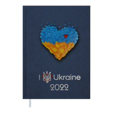 Щоденник датов. 2022 UKRAINE, A5, сірий