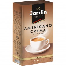 Кава мелена 250г, вакум, "Americano Crema", JARDIN