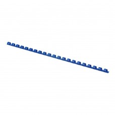 Пластикові пружини для палітурки, d 8мм, А4, 40 арк., круглі, сині, по 100 шт. в упаковці