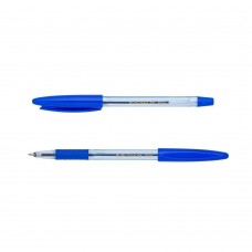 Ручка шариковая CLASSIC GRIP, 0,7 мм, пласт.корп., рез.грип, синие чернила