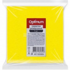 Салфетки для уборки вискозные, 30х35см, 5 шт/уп OPTIMUM (45шт/ящ) PRO SERVICE