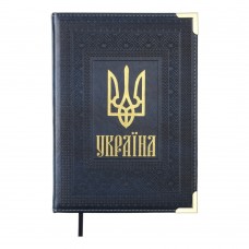 Щоденник недатований STATUT, A5, синій, штучна шкіра/поролон