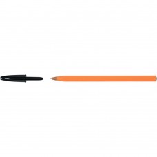 Ручка "Orange", чорна, 20 шт/уп