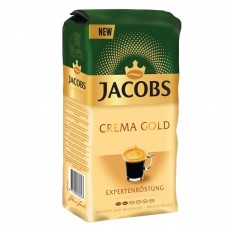 Кофе в зернах Jacobs Cafe Crema НП 4х1000г