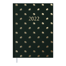Щоденник датов. 2022 MODERNA, A5, т-зелений