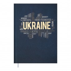 Щоденник недатований UKRAINE, A5, темно-синій