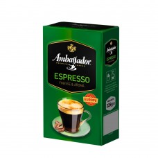 Кава мелена Ambassador Espresso, вак.уп. 225г*12 (PL)