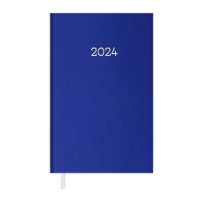 Щоденник датов. 2024 MONOCHROME, A6, синій
