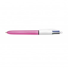 Ручка "4 в 1 Кольори Шайн Пинк" рожева
