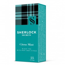 Чай чорний 2г*25, пакет, "Citrus Mint", Sherlock Secrets