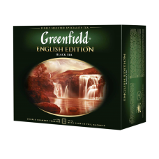 Чай черный English Edition 2гр.х50шт, "Greenfield", пакет