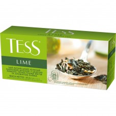 Чай зеленый LIME, 1.5г х 25, "Tess", пакет