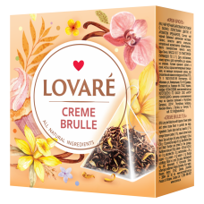 Чай чорний 2г*15, пакет, "Crème Brulee", LOVARE
