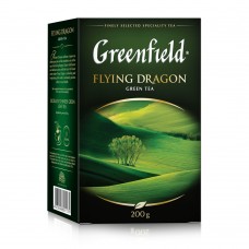 Чай зелений 200г, лист, "Flying Dragon", GREENFIELD