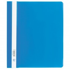Папка-швидкозшивач з механізмом "вусики", А5, 120/160 мкм, синя