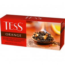 Чай черный ORANGE,1,8г х 25, "Tess", пакет