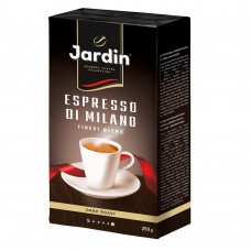 Кава мелена JARDIN "Espresso di Milano" сила смаку "4" темного обсмаження 250 гр, вакум